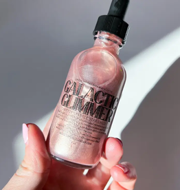 Galactic Glimmer - 2 oz Crystal Infused Bath and Body Oil