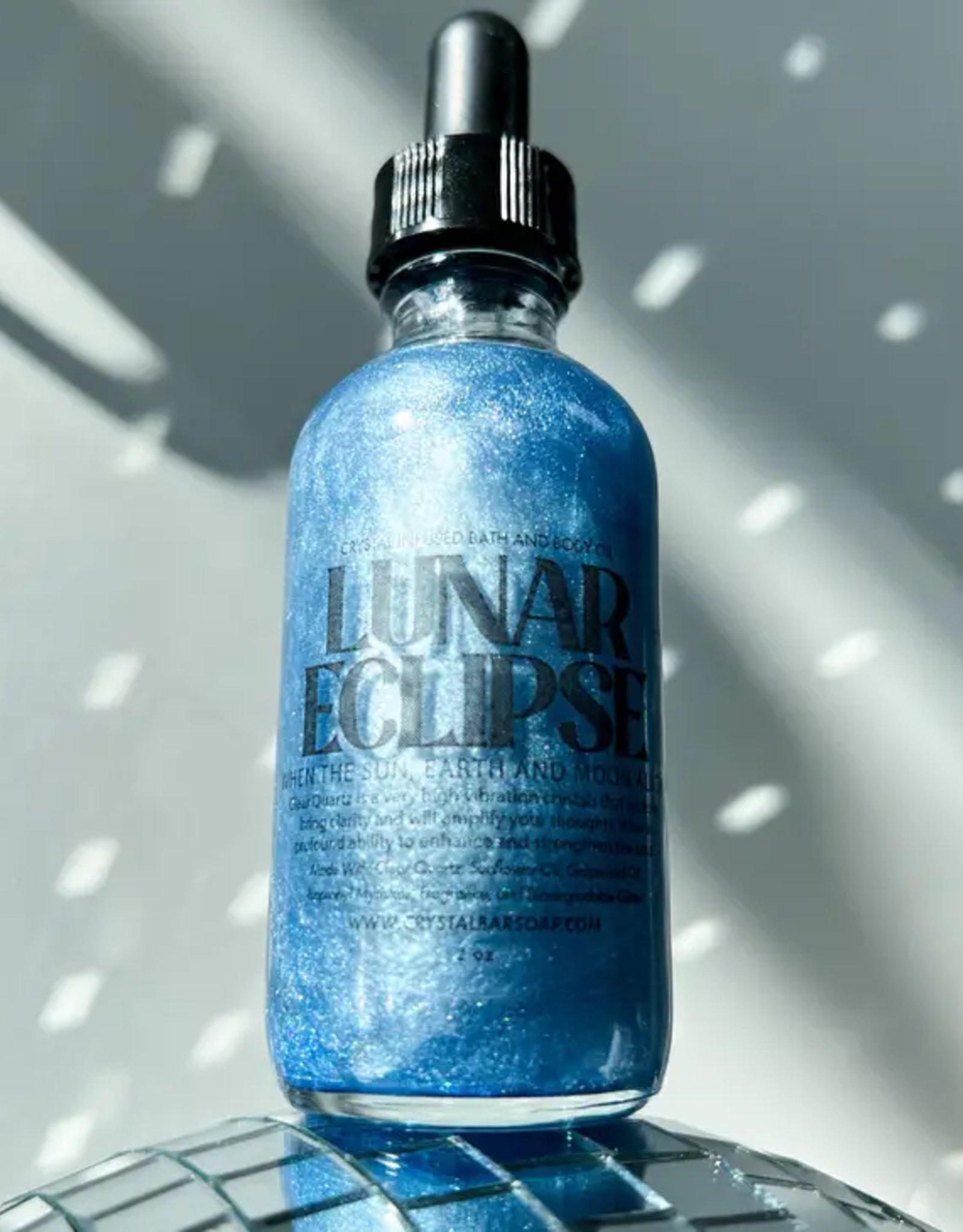 Lunar Eclispe - 2 oz Crystal Infused Bath and Body Oil