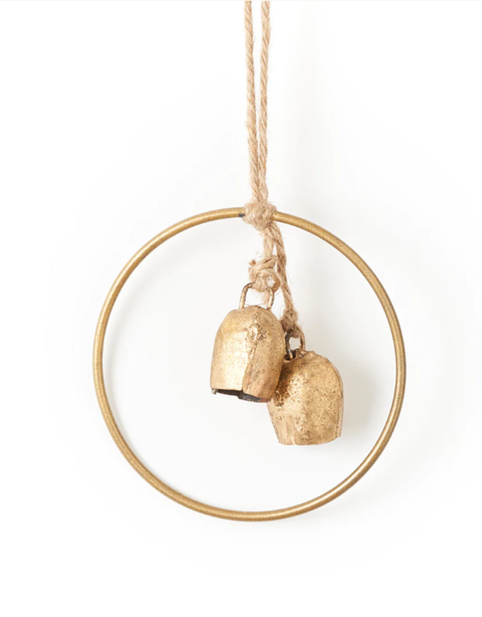 *Round Rustic Bell Wind Chime