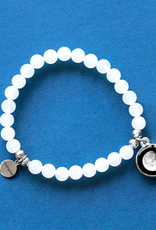 *Moonstone Beaded Bracelet
