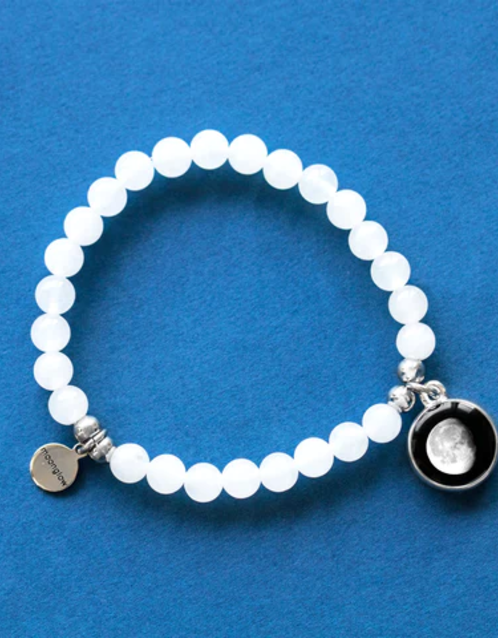 *Moonstone Beaded Bracelet