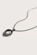 *Moonglow Pewter Necklace