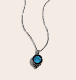 Moonglow Pewter Necklace