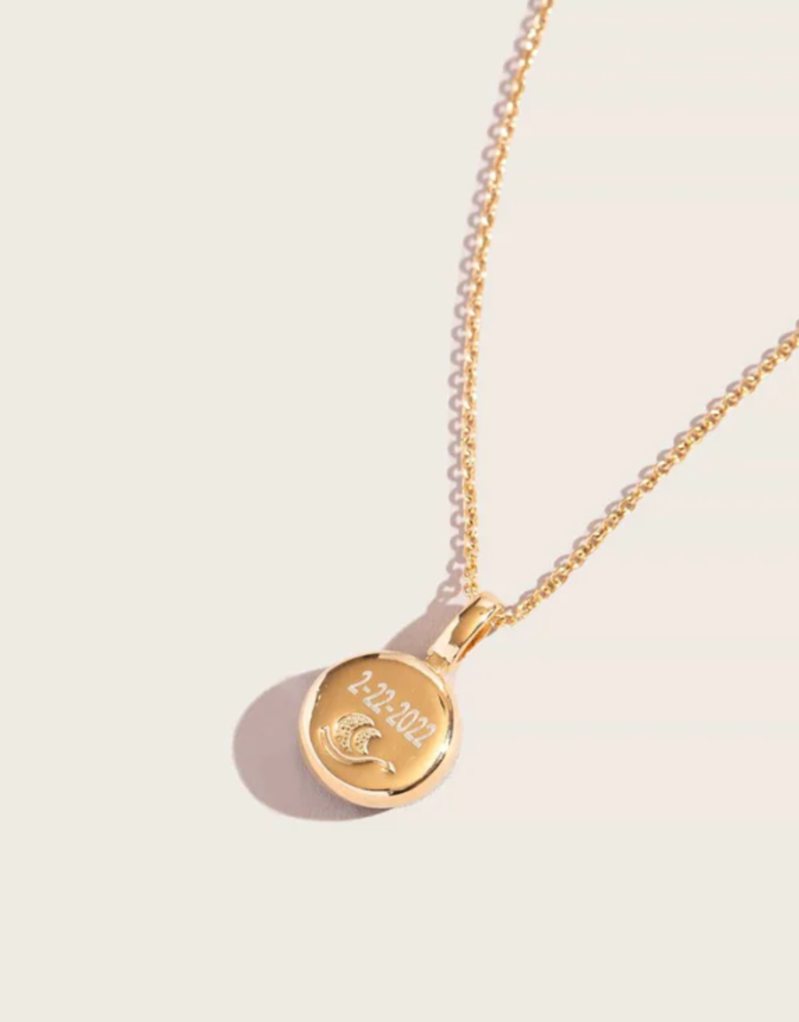 *Sky Light Gold Necklace