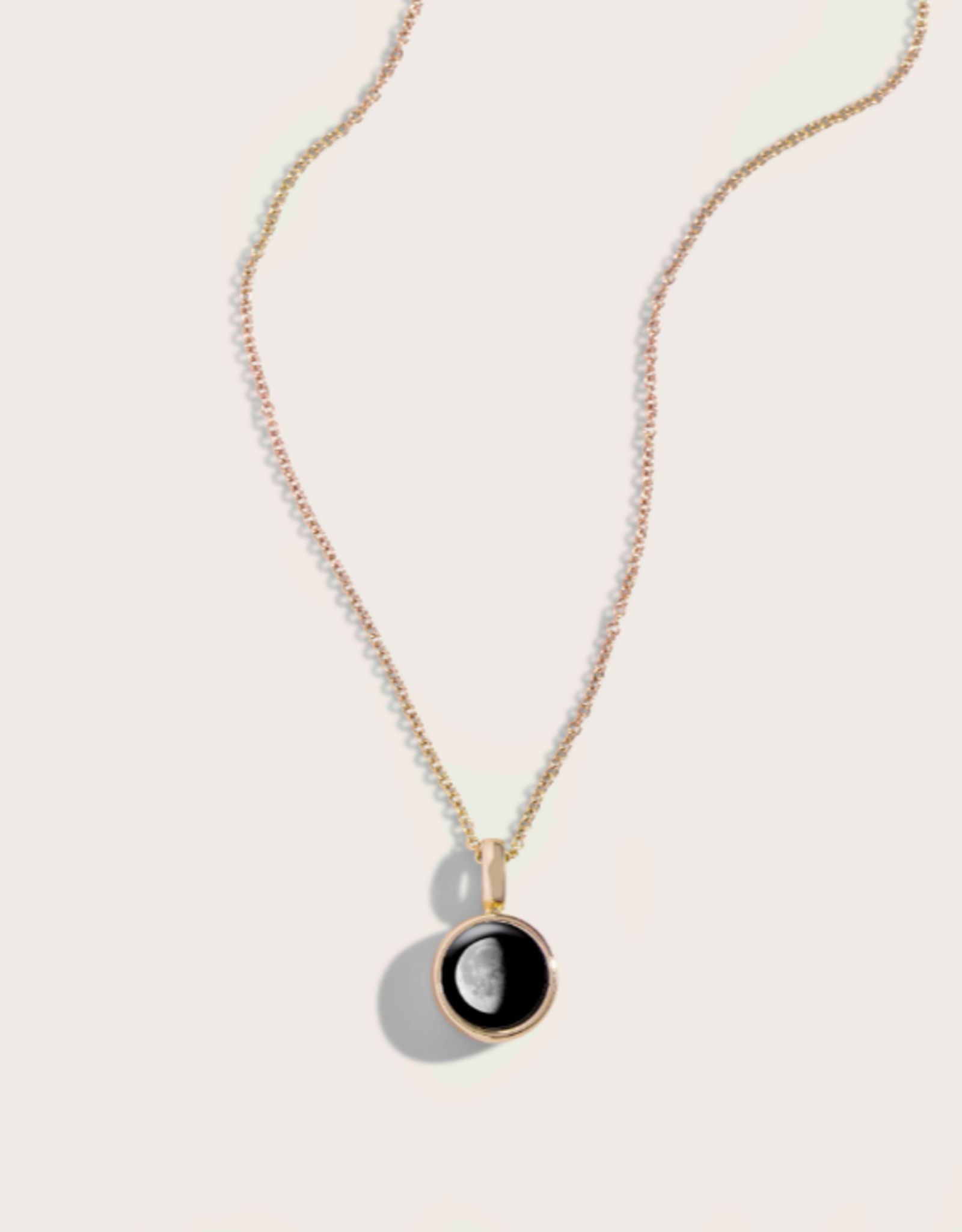 *Moonglow Sky Light Gold Necklace