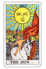 The Sun Tarot Sticker
