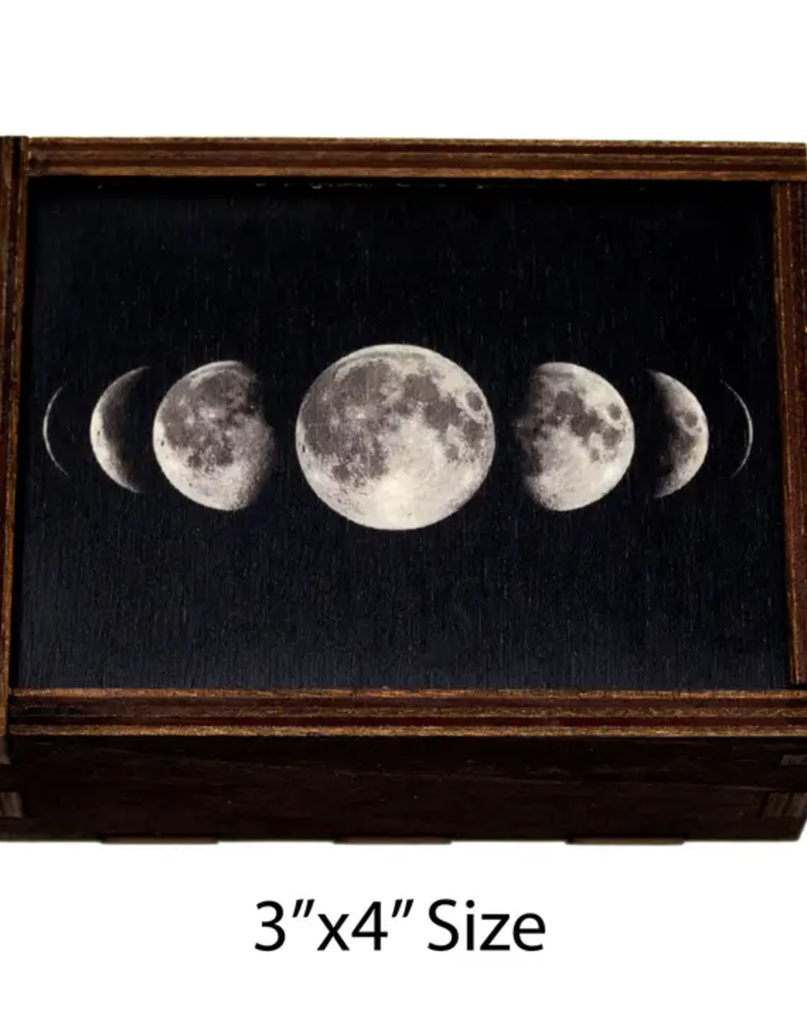 Most Amazing Moon Phases Full Color Tarot Card Box: 3"x4"