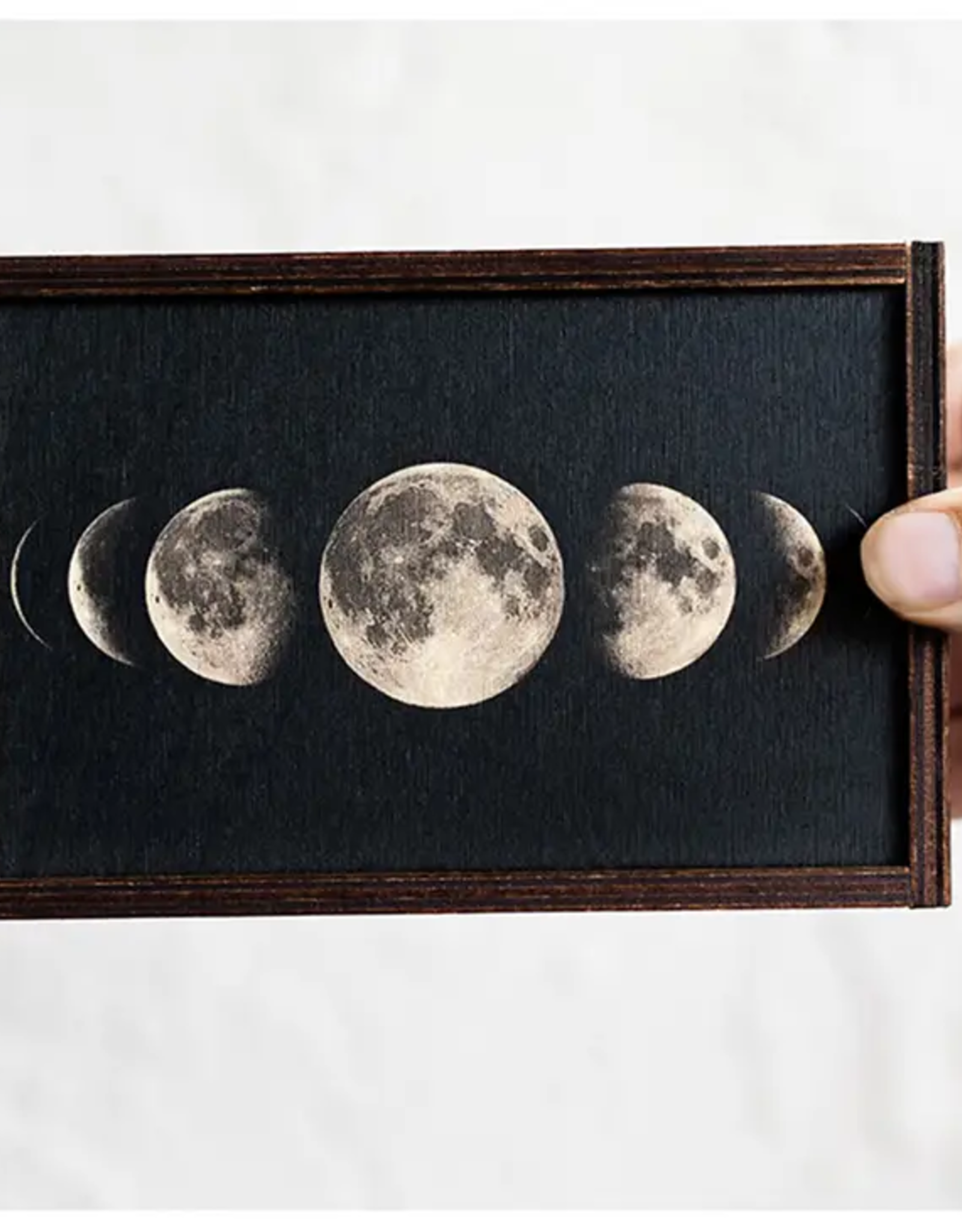 *Moon Phases Full Color Tarot Card Box: 4"x6"