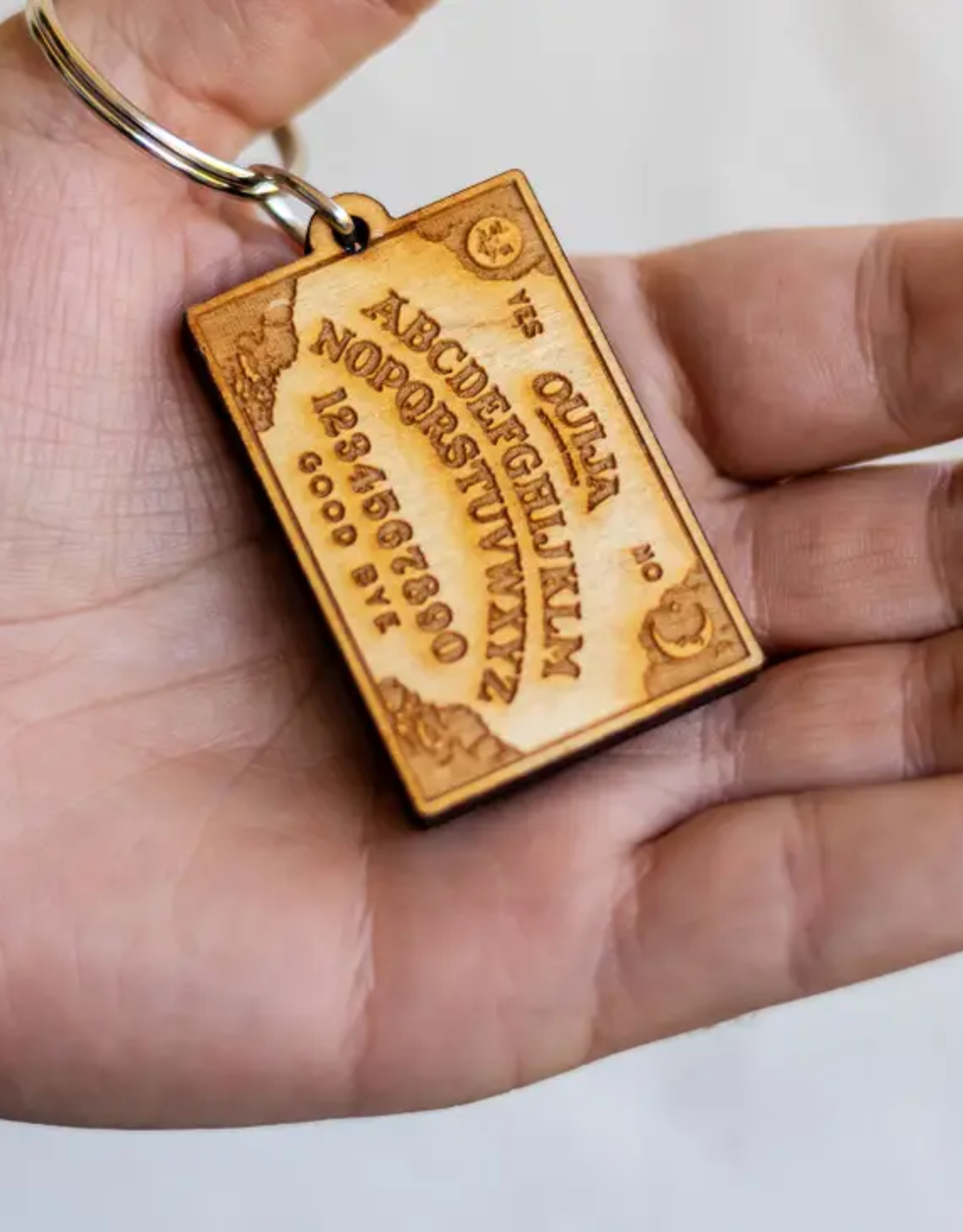 *Ouija Board Wooden Keychain