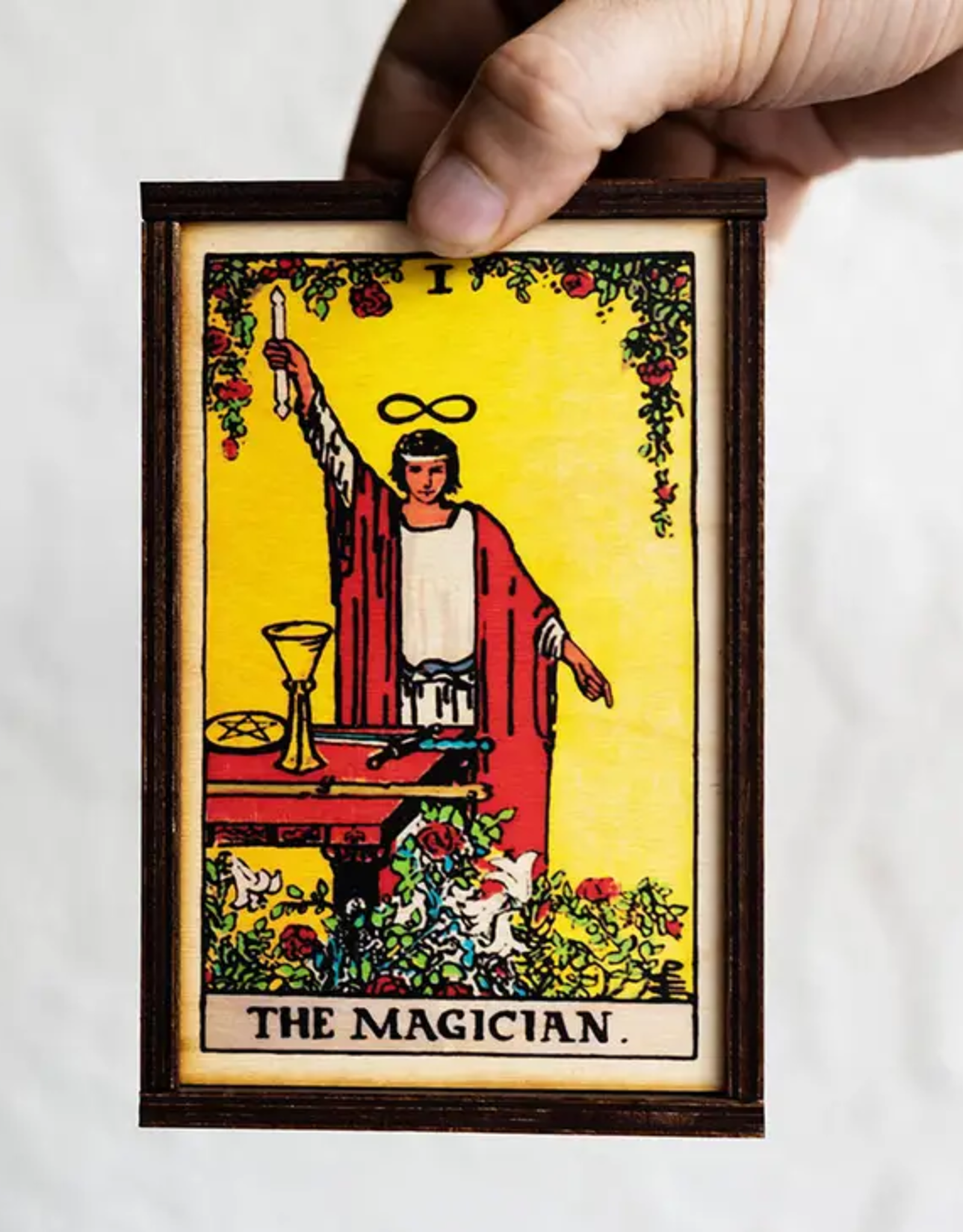 *Tarot - 1 - The Magician Full Color Box: 4"x6"