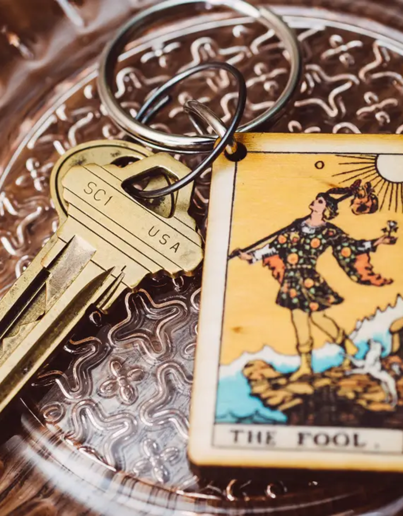 *Tarot Keychain (I-XII)
