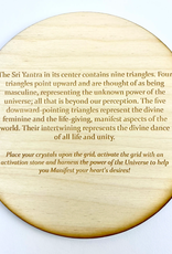 Sri Yantra Crystal Grid Sri Yantra Crystal Grid