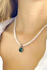 Bhavana Crystal Necklace Rose Quartz