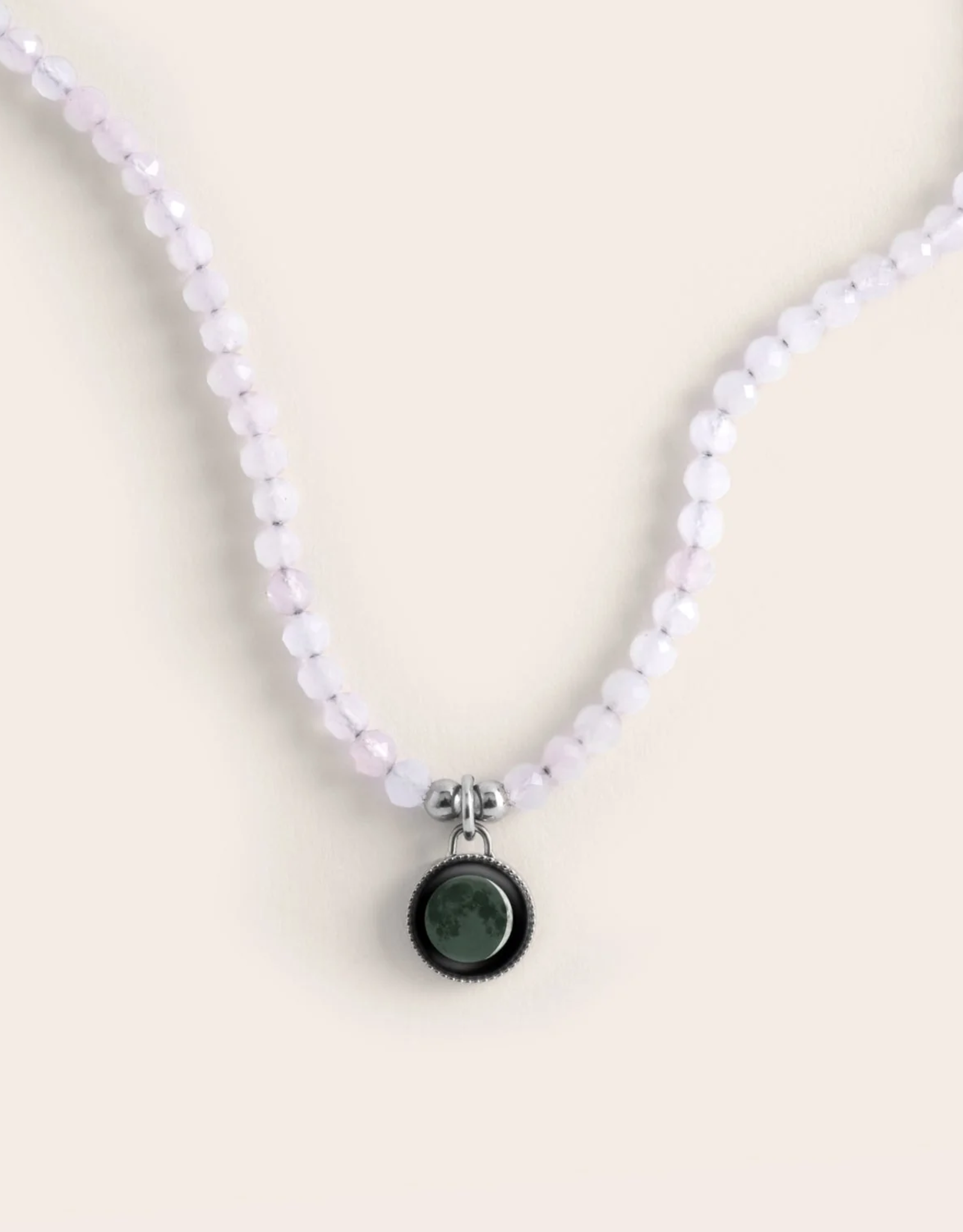 Bhavana Crystal Necklace Rose Quartz