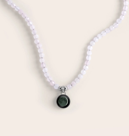 Bhavana Crystal Necklace Rose Quartz