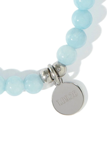 *Calm & Glow Bead Bracelet Angelite *Calm & Glow Bead Bracelet Angelite