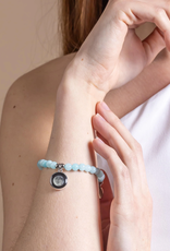 *Calm & Glow Bead Bracelet Angelite *Calm & Glow Bead Bracelet Angelite