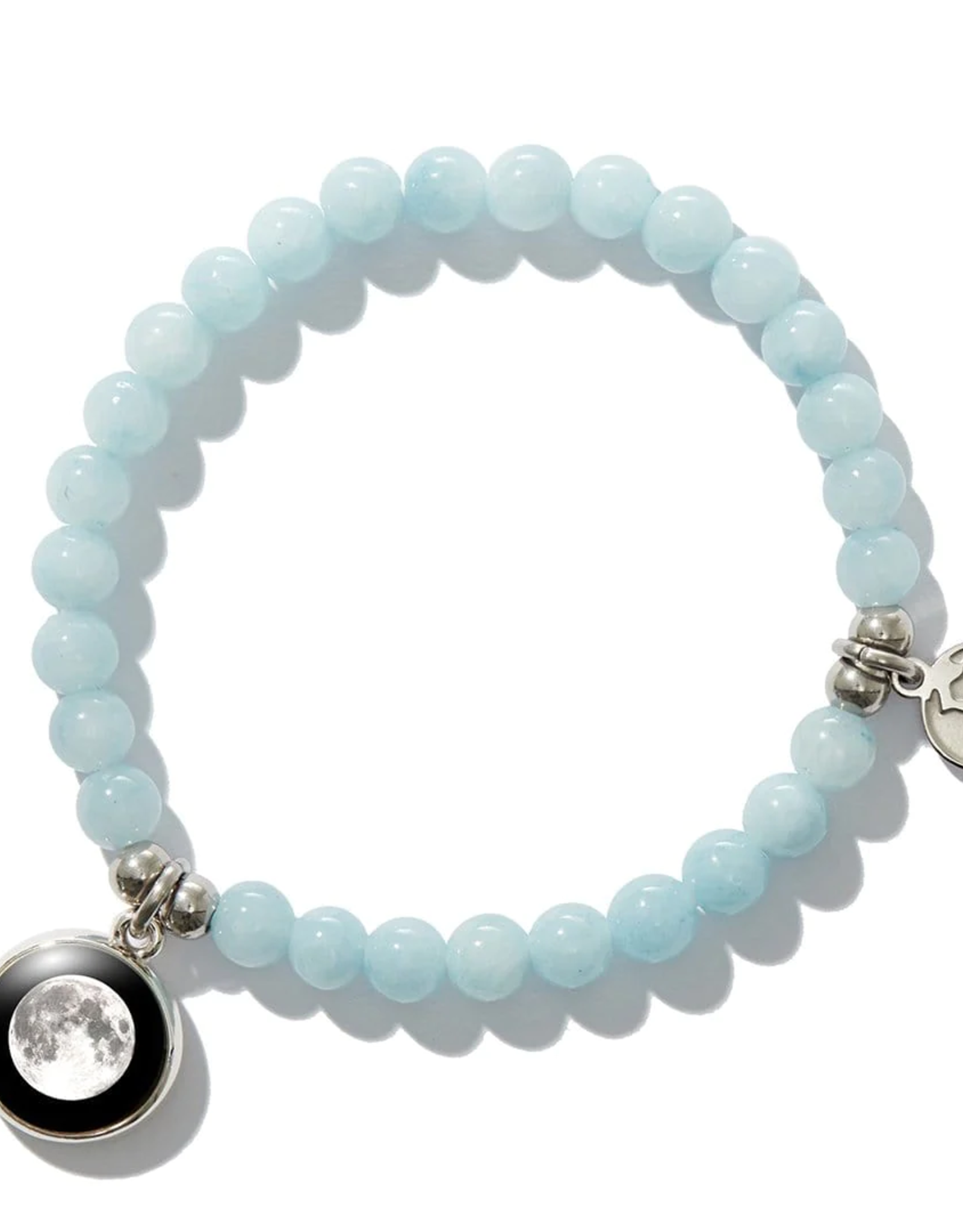 *Calm & Glow Bead Bracelet Angelite