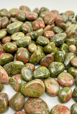 Unakite | Tumbled | 15-25mm | Canada