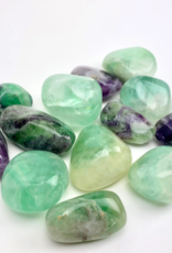 Fluorite | "A" Grade | Tumbled | Natural Palmstone | 40-60mm