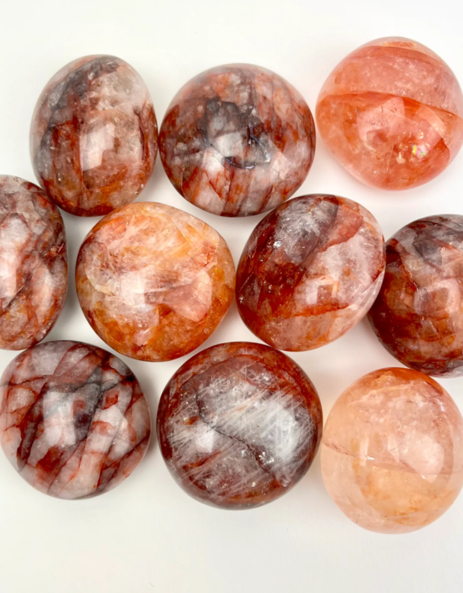 Hematoid Quartz Palmstone