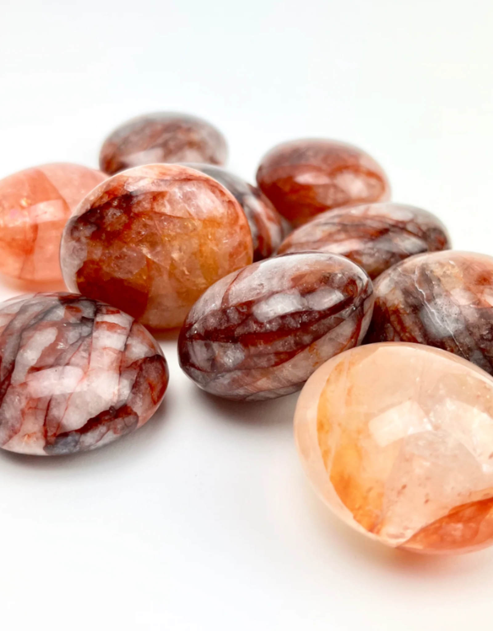 Hematoid Quartz Palmstone