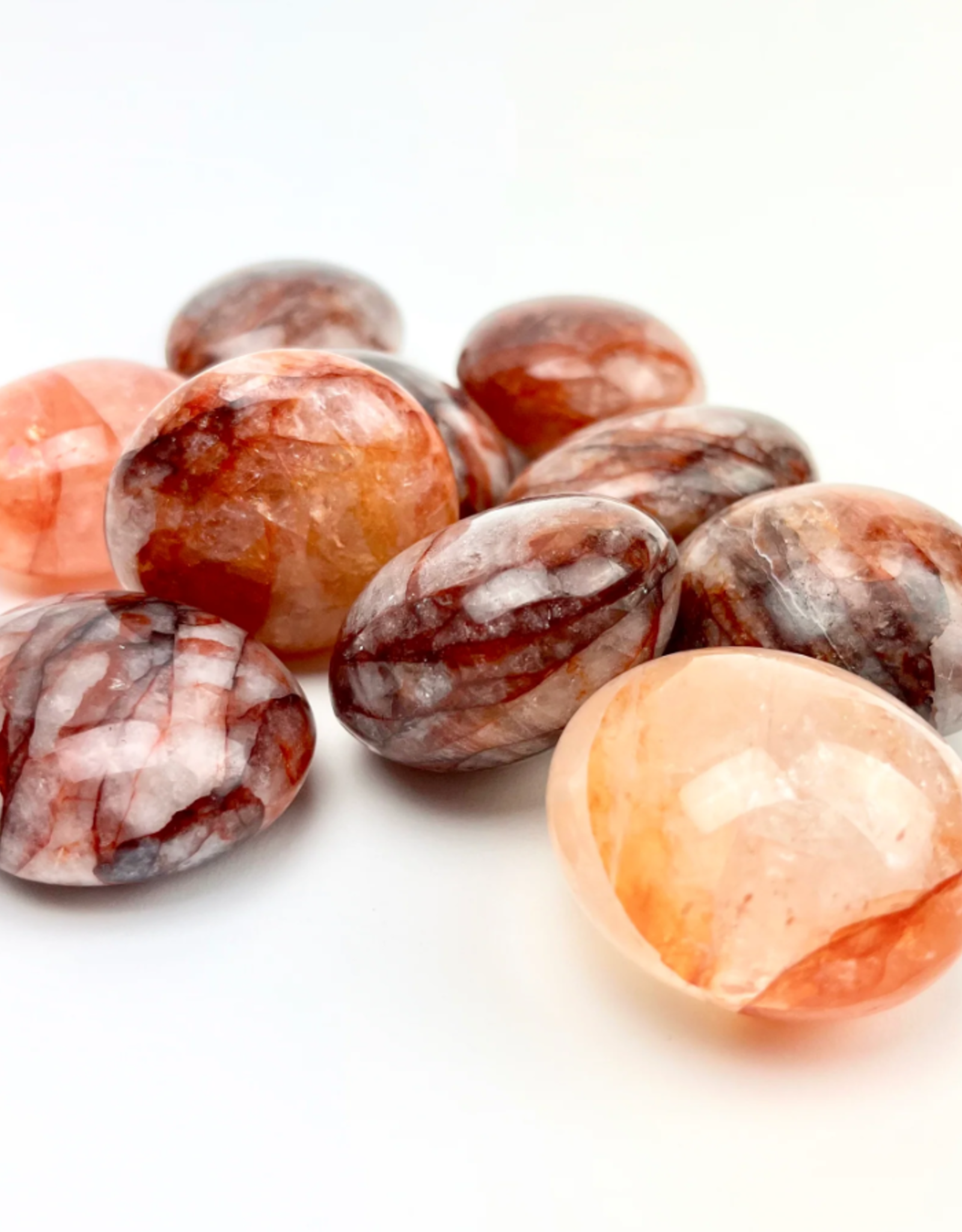 Hematoid Quartz Palmstone