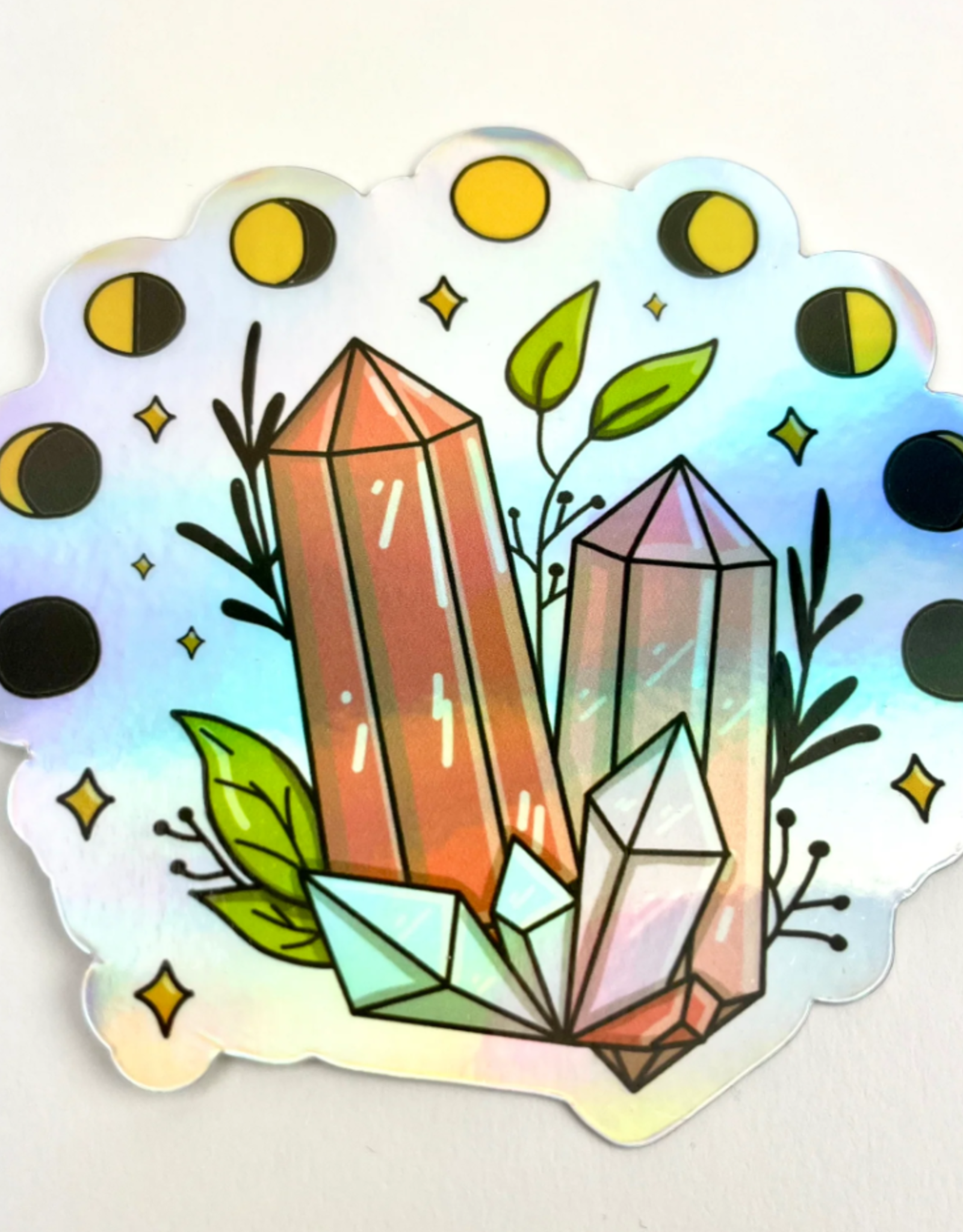 Holographic Crystal Sticker