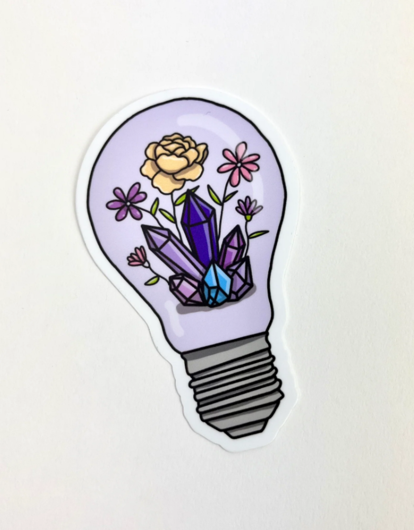 Pelham Grayson Crystal Light Bulb Sticker
