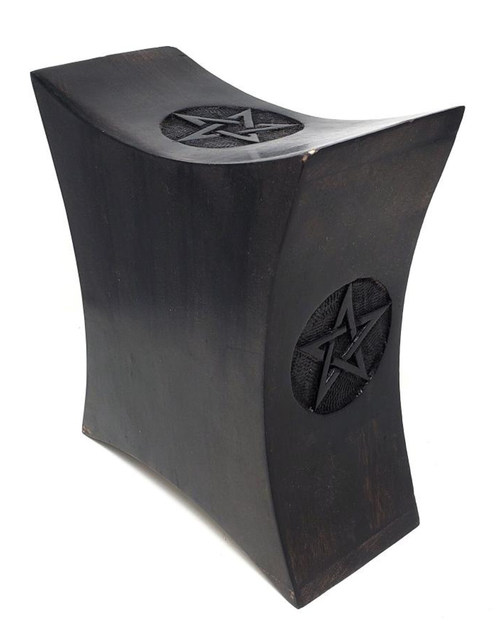 Chest - Pentagram Wooden with 6 Drawers: 9.5"H x 8"W x 4"D