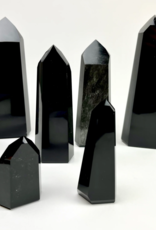 Pelham Grayson Black Obsidian Polished Point