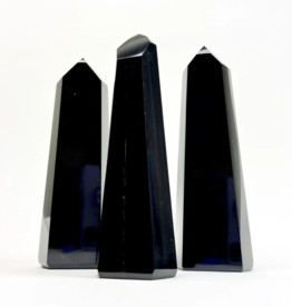 Pelham Grayson Black Obsidian Polished Point