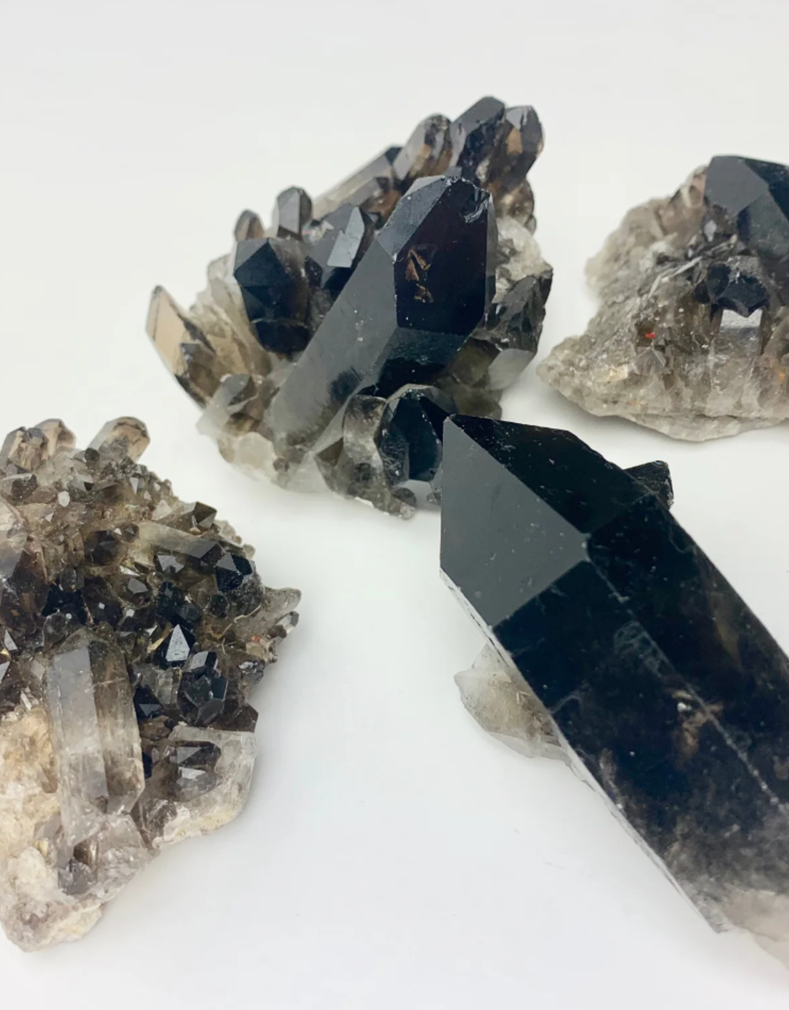 Smoky Quartz Cluster |