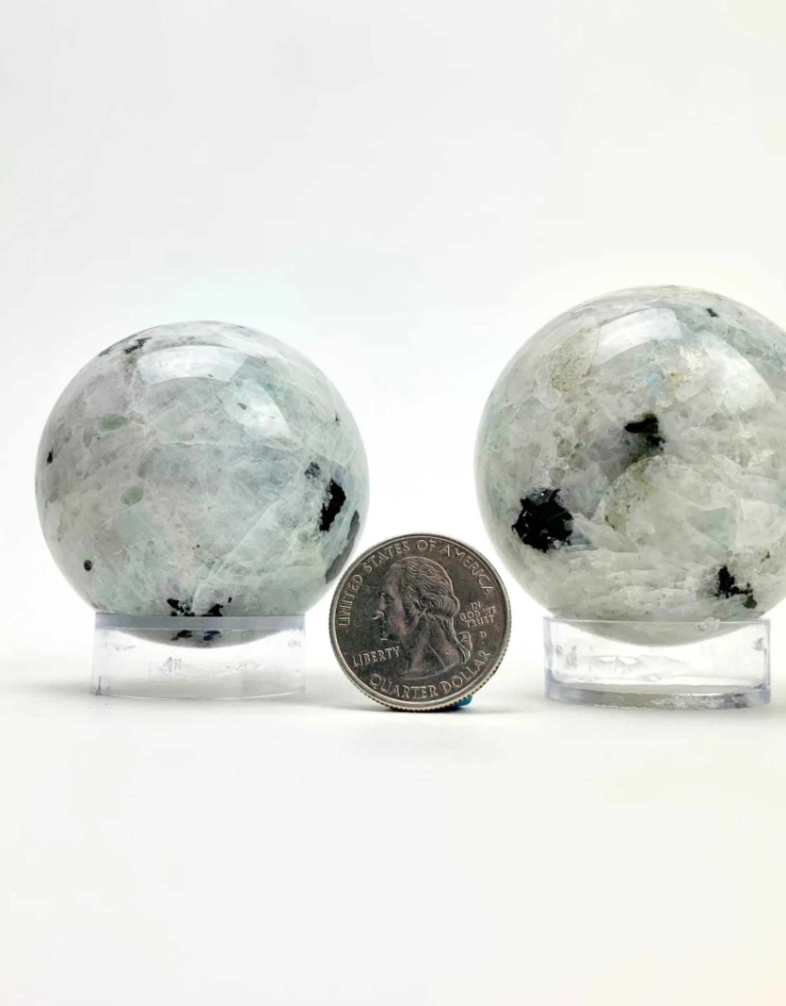 Rainbow Moonstone Sphere | 40-50MM | India