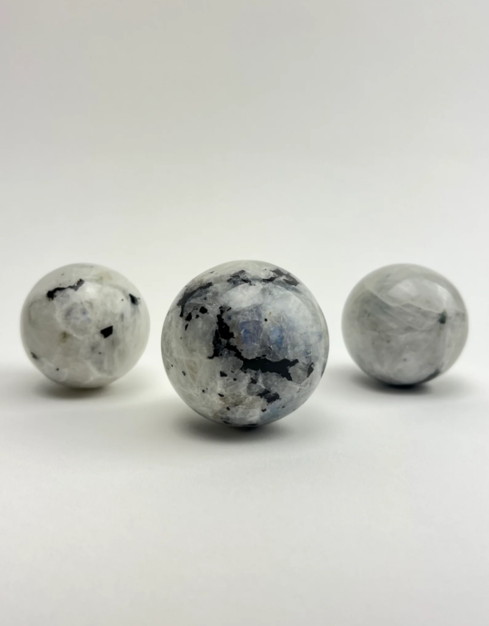 Rainbow Moonstone Sphere | 40-50MM | India