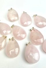 Pelham Grayson Rose Quartz Crystal Drop Pendant | Brazil