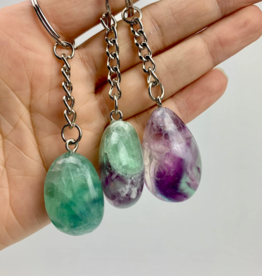 Pelham Grayson Fluorite Keychain | 30-40MM