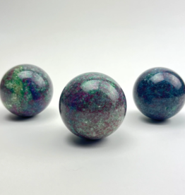 Ruby Fuchsite Kyanite Sphere | 40-50MM | India