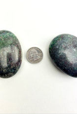 Ruby Fuchsite Kyanite | Palmstone | 60-70mm | India