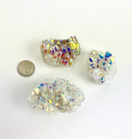 Angel Aura Cluster | 50-70MM | Heat Treated Quartz