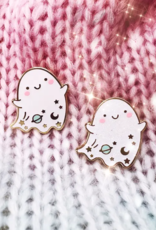 Celestial Ghost Holographic Pin