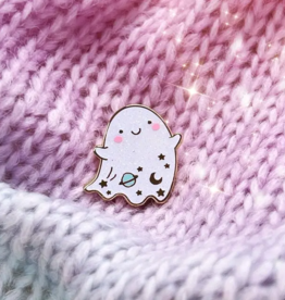 Celestial Ghost Holographic Pin