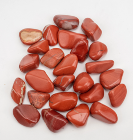 Red & White Jasper | Tumbled | 30-40mm | South Africa