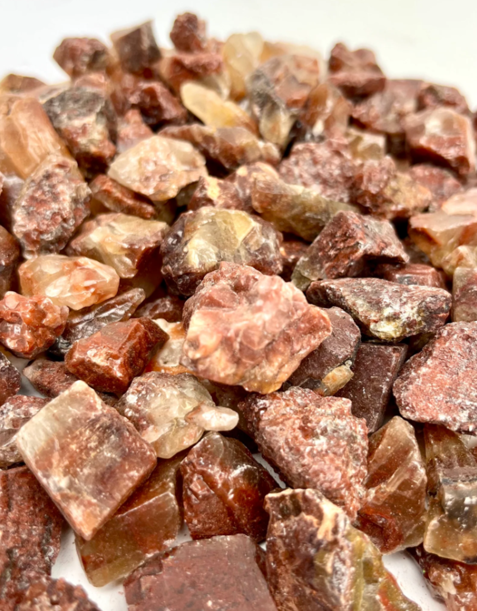 Red Calcite Rough | 35-50MM | Mexico