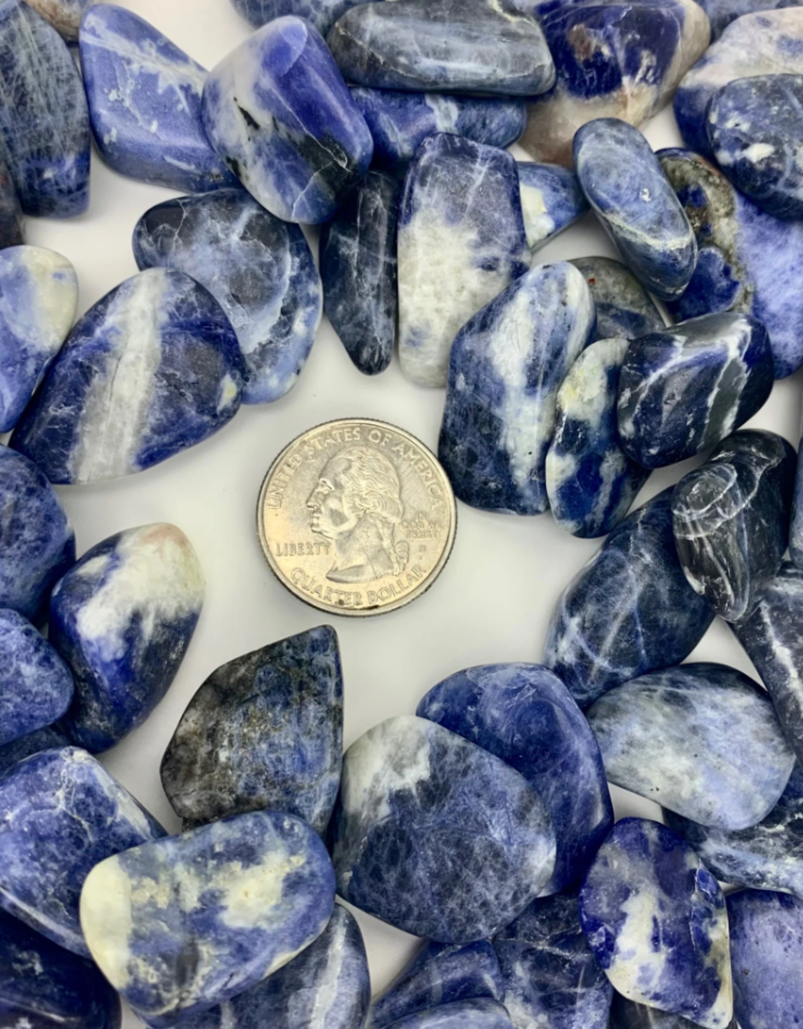 Sodalite Tumbled | 25-35mm | Brazil