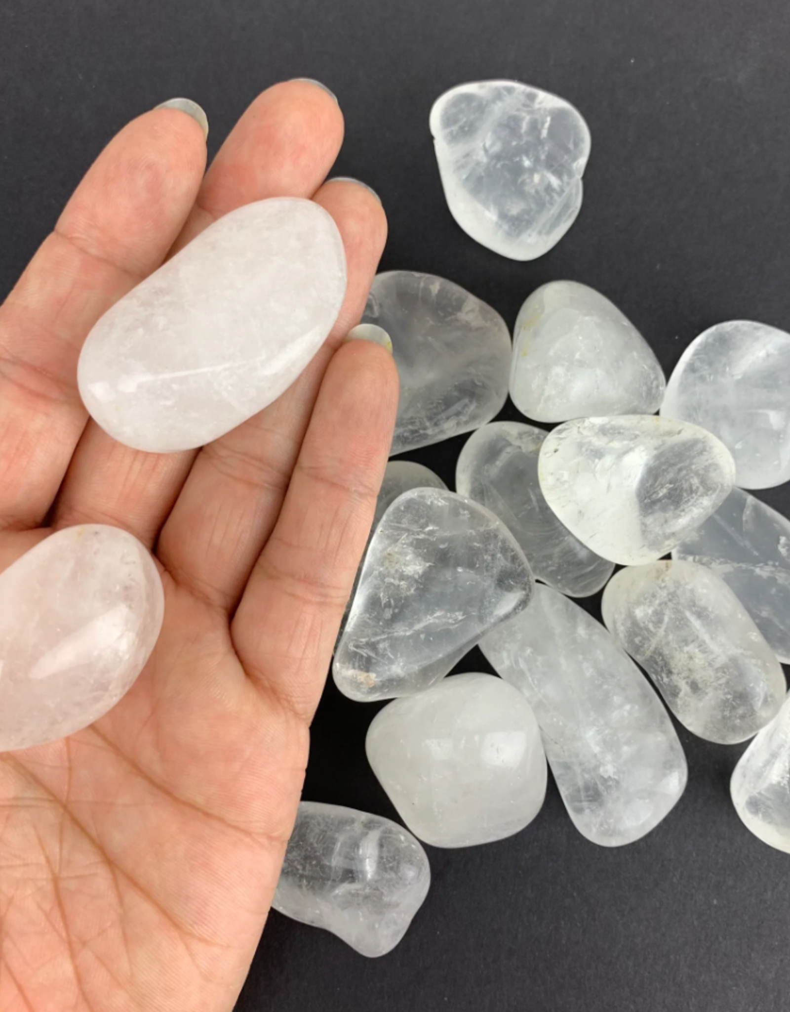 Clear Quartz Tumbled | 15-25MM | Brazil