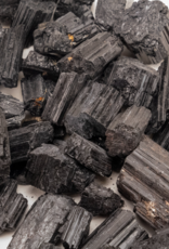 Black Tourmaline Rough | 10-25 MM | Brazil