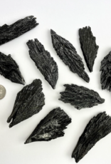 Black Kyanite Fan | 25-30MM | Brazil