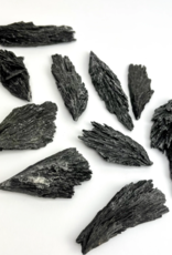 Black Kyanite Fan | 25-30MM | Brazil