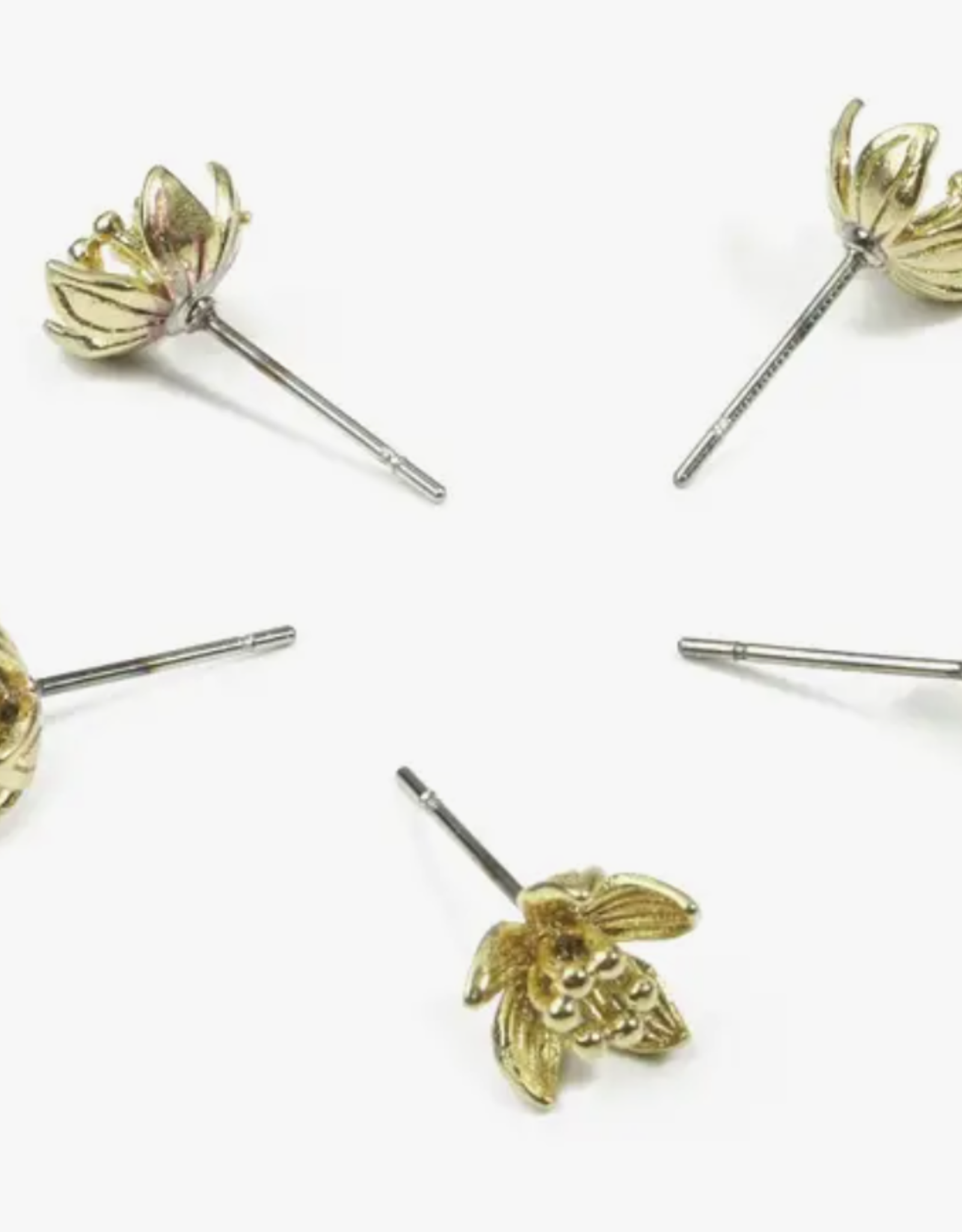 *Lotus Stud - Brass